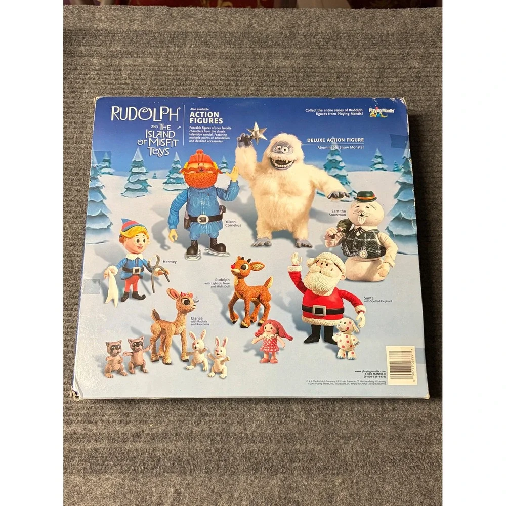Rudolph Island of Misfit Toys Ornament Collection Playing Mantis 12 Piece Set